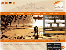 Tablet Screenshot of amanitbr.com